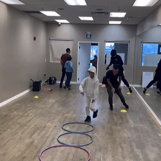 GET MOVING animated graphic